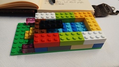 Story telling workshop through lego image
