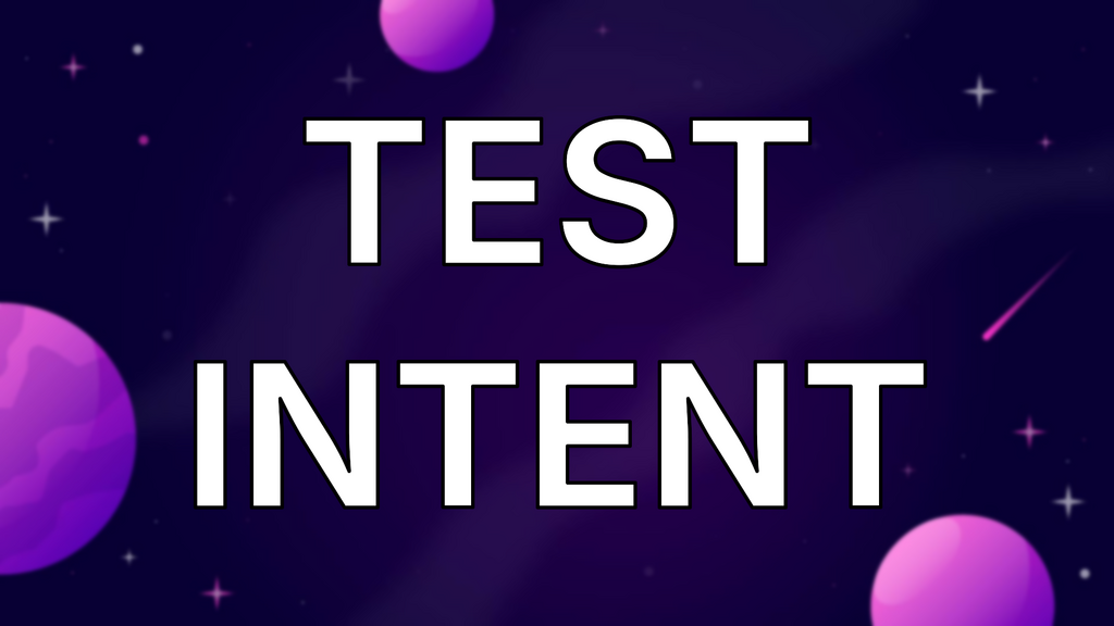 Test intent image