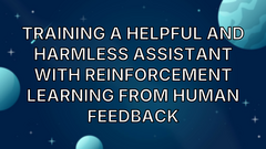 Training a Helpful and Harmless Assistant with Reinforcement Learning from Human Feedback image