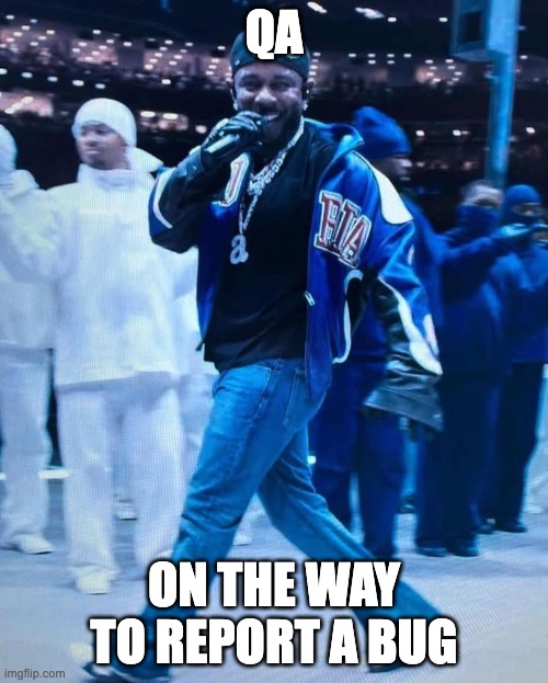 An image of Kendrick Lamar smiling at the camera, walking on stage during Superbowl 59