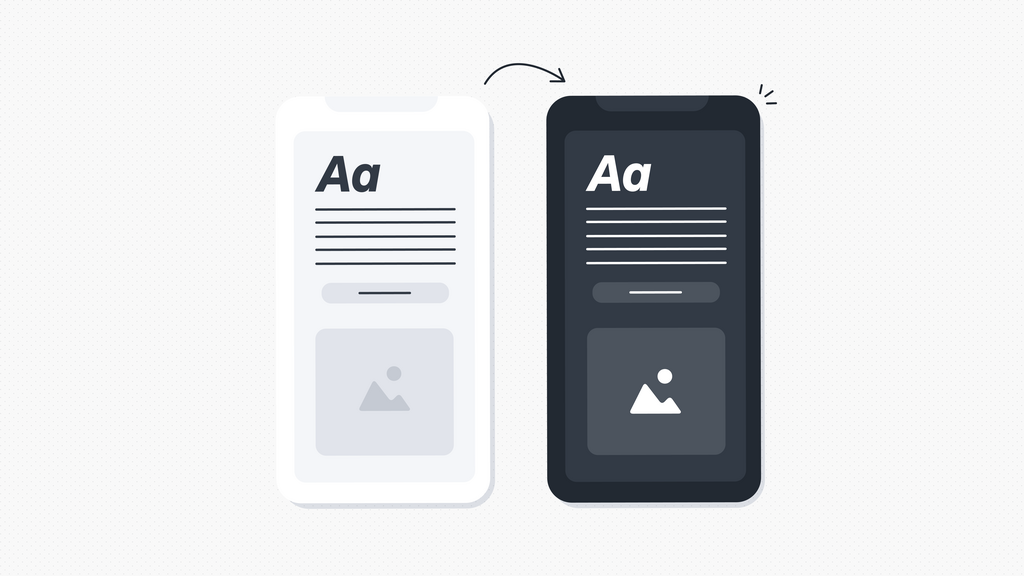 How to design for dark mode: a practical guide image
