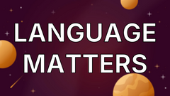 Language matters image
