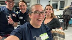 From a personal perspective, it's such a joy getting back into selfie mode!

I'm here with Simon Tomes, The Gary Shannon and Diana Tomes. image