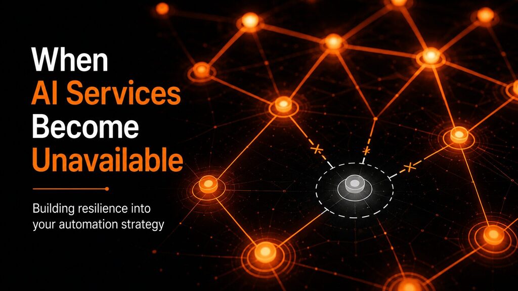What Happens When Critical AI Services Become Unavailable? image image