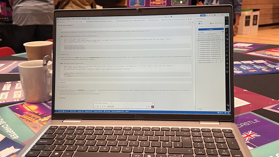 Performance tests in the break image