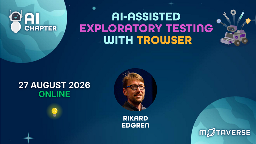 AI Assisted Exploratory Testing with Trowser banner image