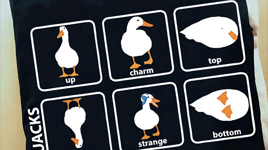 Quarks as ducks!  image