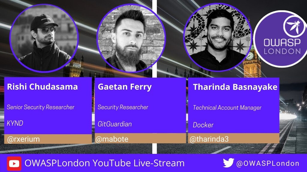 OWASP London Chapter Meetup 21-Jan-2026 Live-Stream image image