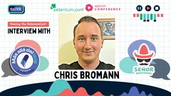 Interview with Christian Bromann from @SeleniumConf 25 image