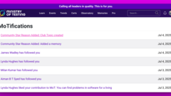 You can now earn a Community Star when you start a Club post. 

Coming soon you will also earn a star when you contribute to a Club post too.

I'm also taking this opportunity to thank Simon, J... image