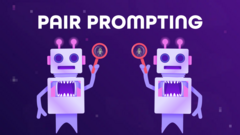 <div>Pair Prompt or Pair Prompting refers to the collaborative efforts of prompting a Generative AI model with the intent of producing a series of outcomes. As a pair you both would work together in providing an input or specific request to the AI Model in order to review the desired output or outcome from the AI.</div> image