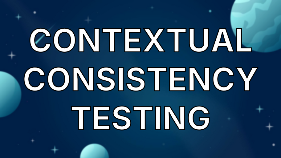 Contextual consistency testing image