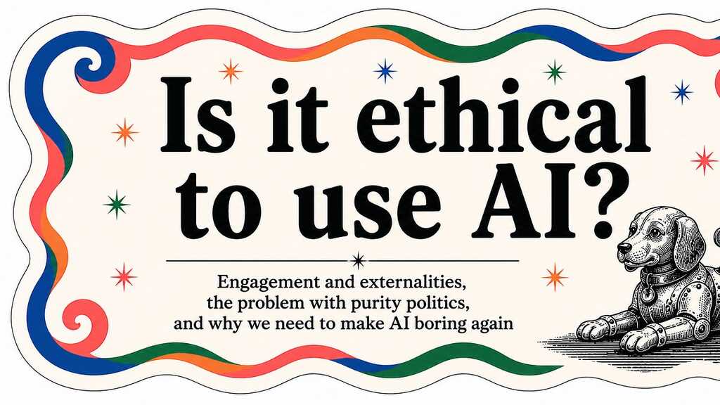 Is it ethical to use AI? image image