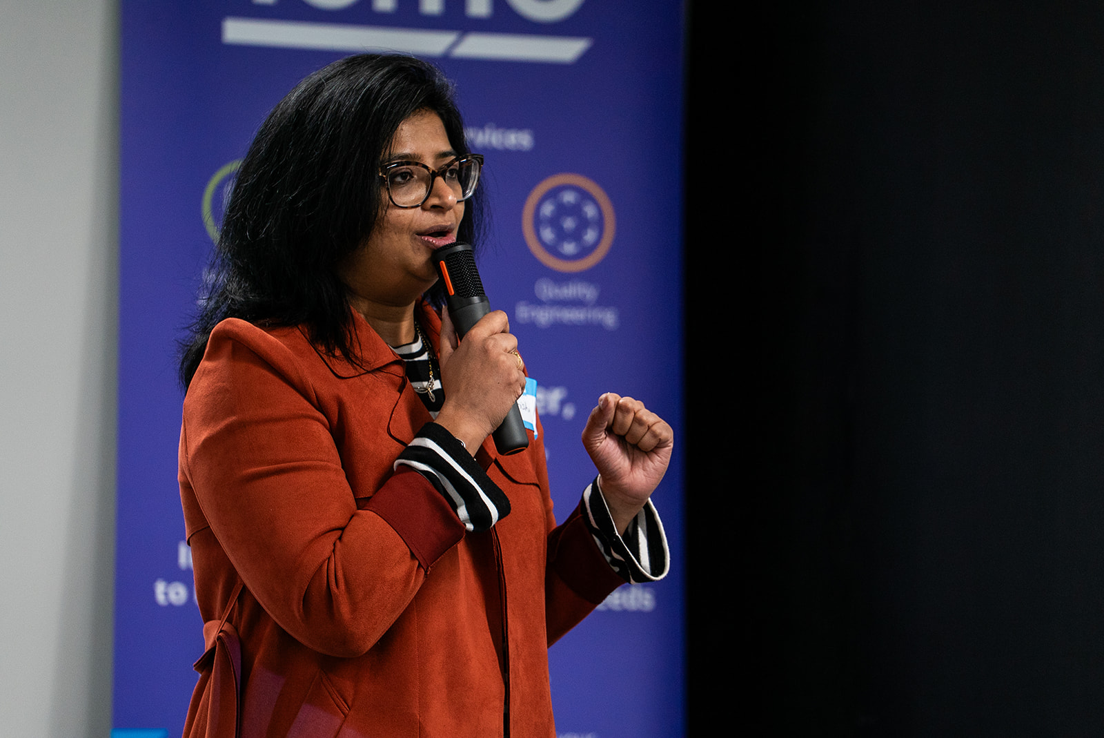 Karishma Khaladkar delivers a 99 second talk