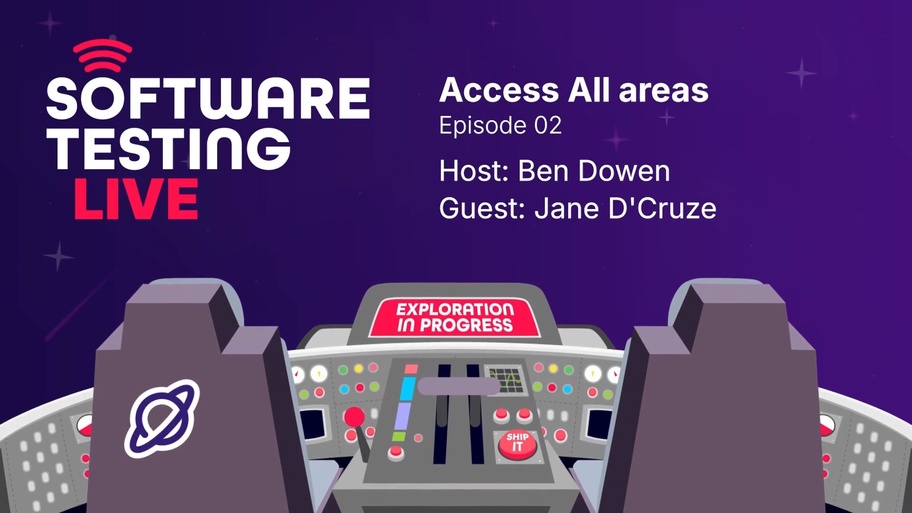 Software Testing Live: Episode 02 - Access all areas image