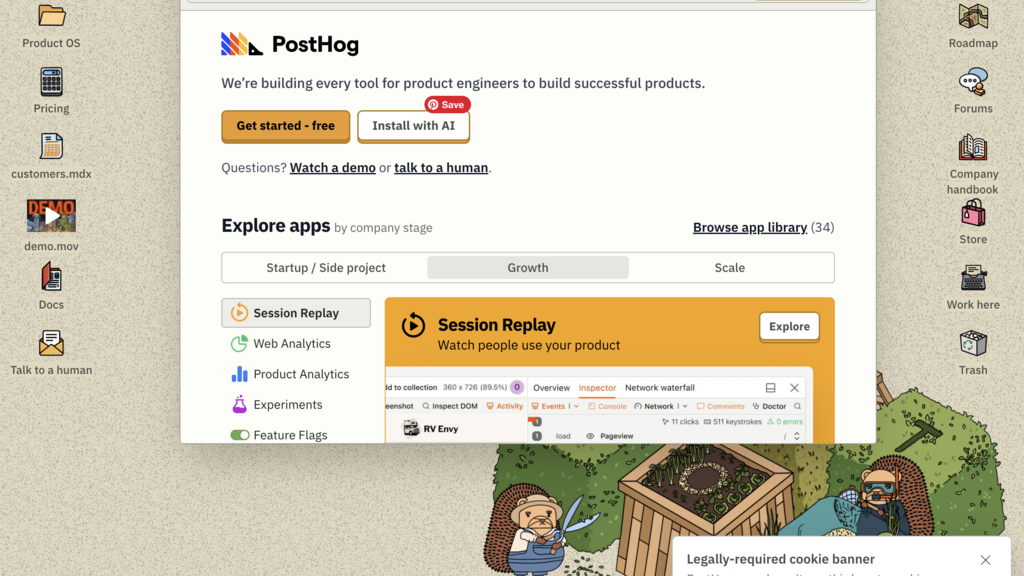 What risks are there with launching a website like this? image