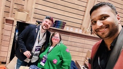 It was a great time being around the swag corner. Small chit chats, and fun! image