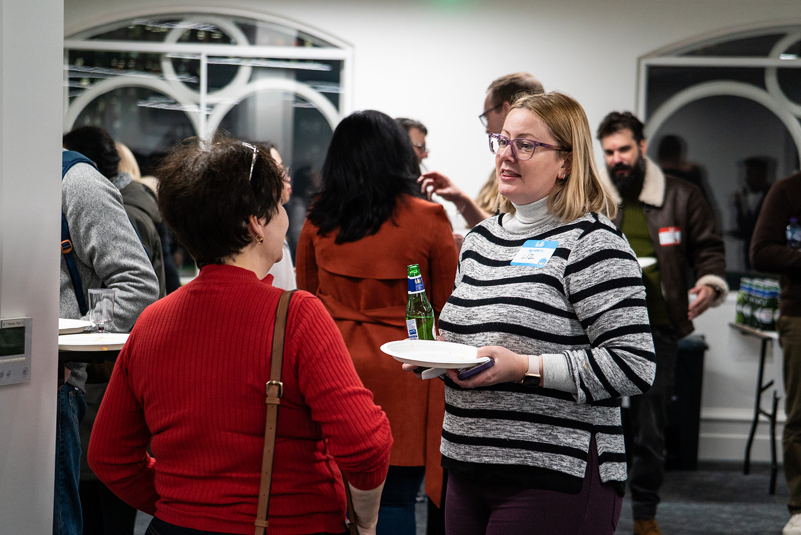 Quality people conversating at MoT London