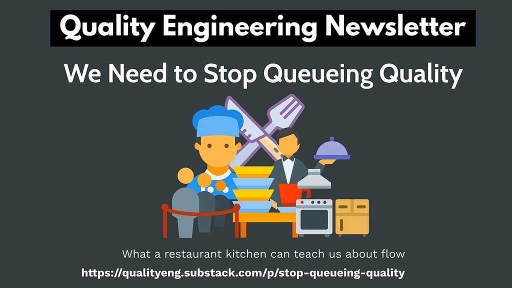 We Need to Stop Queueing Quality image image