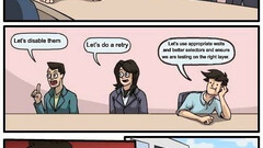 two people suggest you fix flaky tests by disabling them or doing a retry. someone else suggests you automate at right layer, use appropriate waits and better selectors image