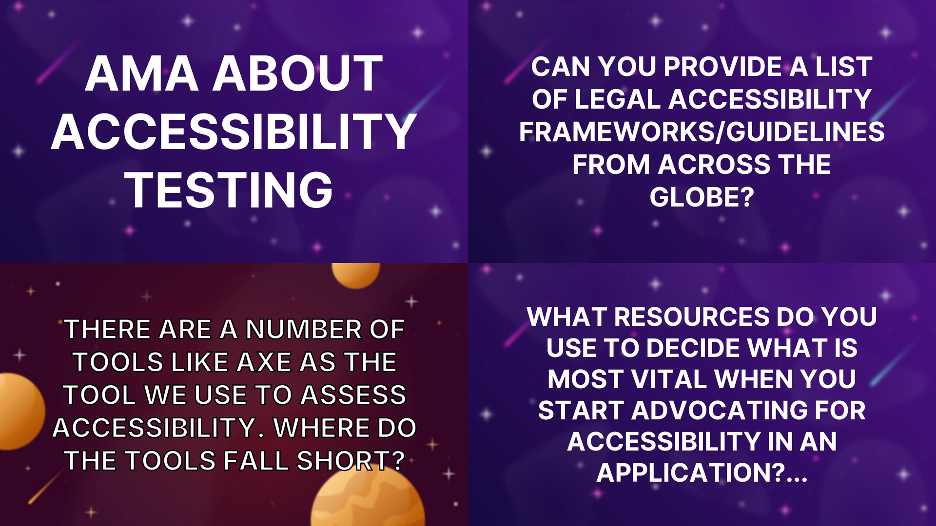 AMA about Accessibility Testing | MoTaverse