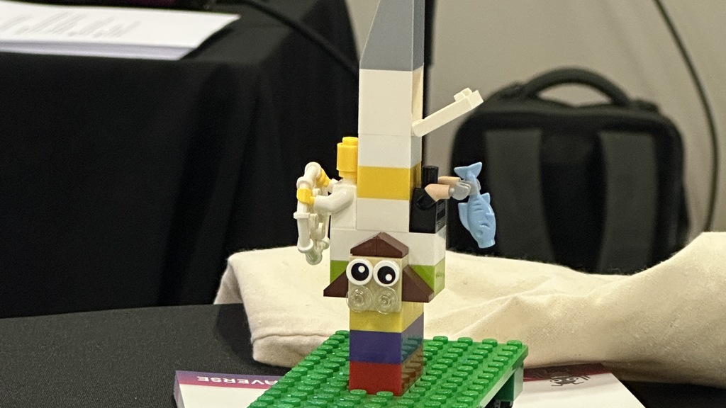 Test Bash 2025 - Building the Lego to represent leadership image