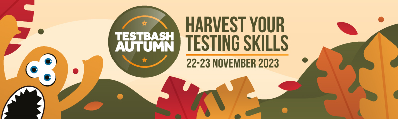 TestBash Autumn 2023 banner image
