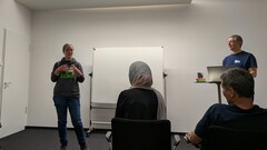 Gabrijela facilitates an open space session image