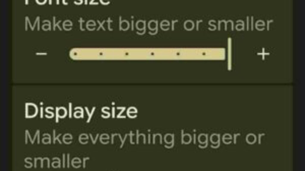 Honoring Mobile OS Text Size image image