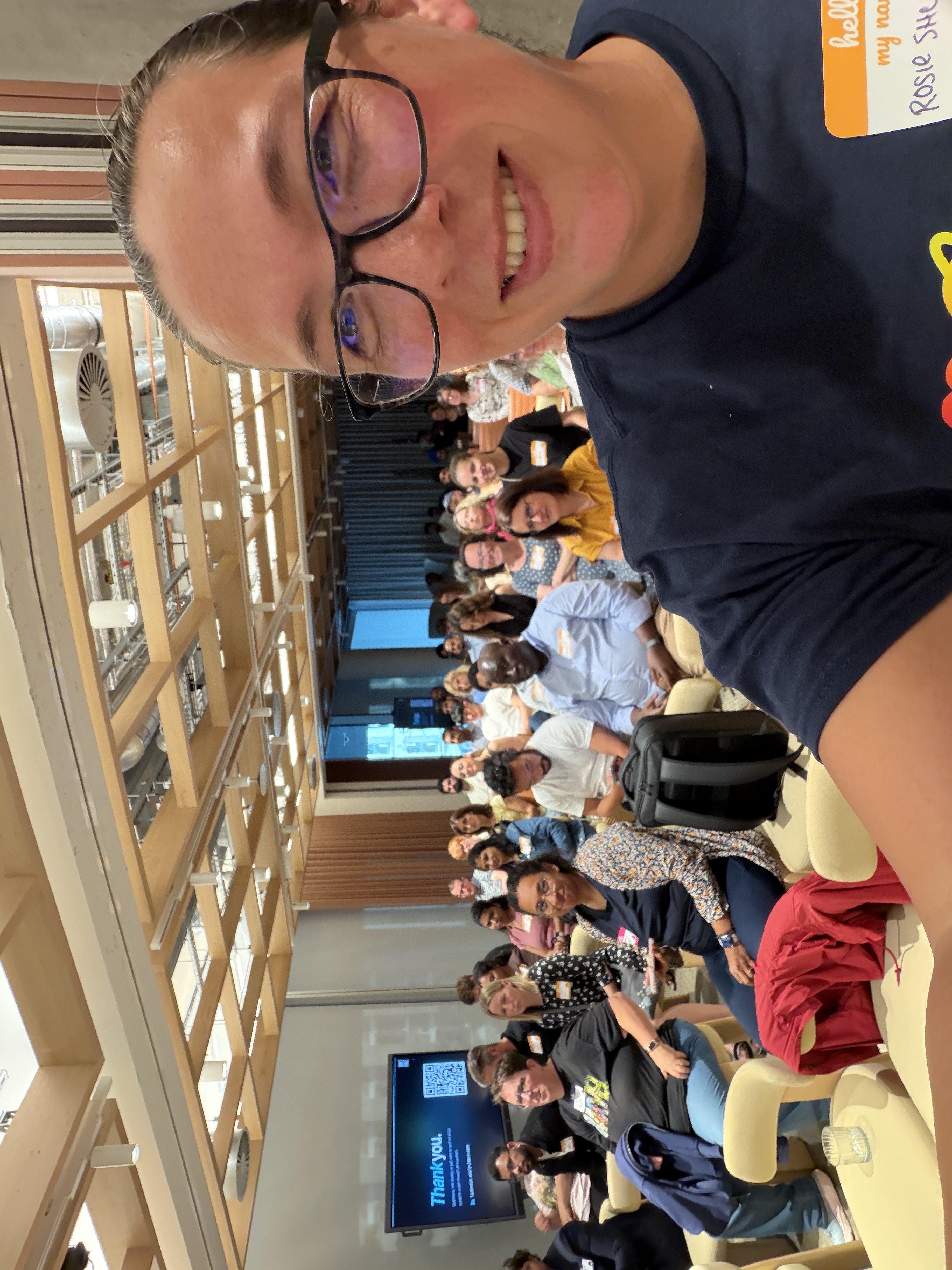 Selfie with Rosie at MoT London image
