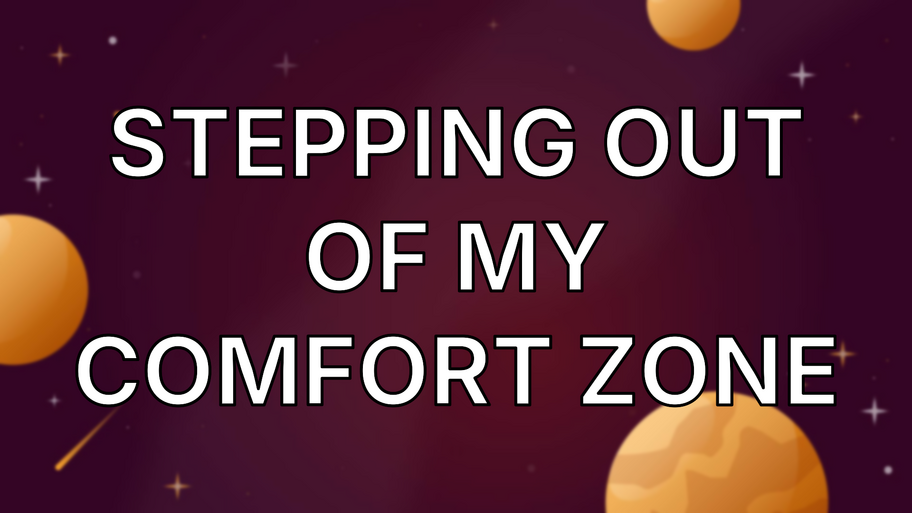 Stepping out of my comfort zone image