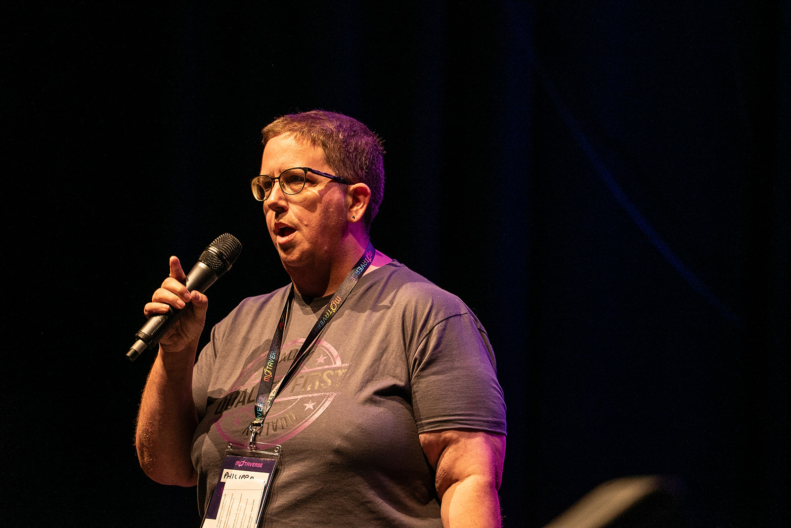 Philippa Jennings on the 99 second stage