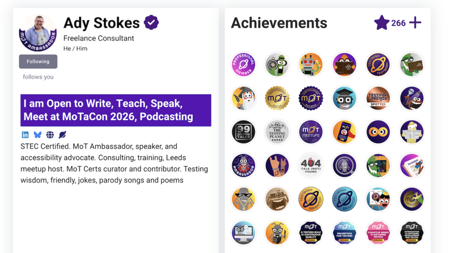 Break badge boundaries, the Ady way image