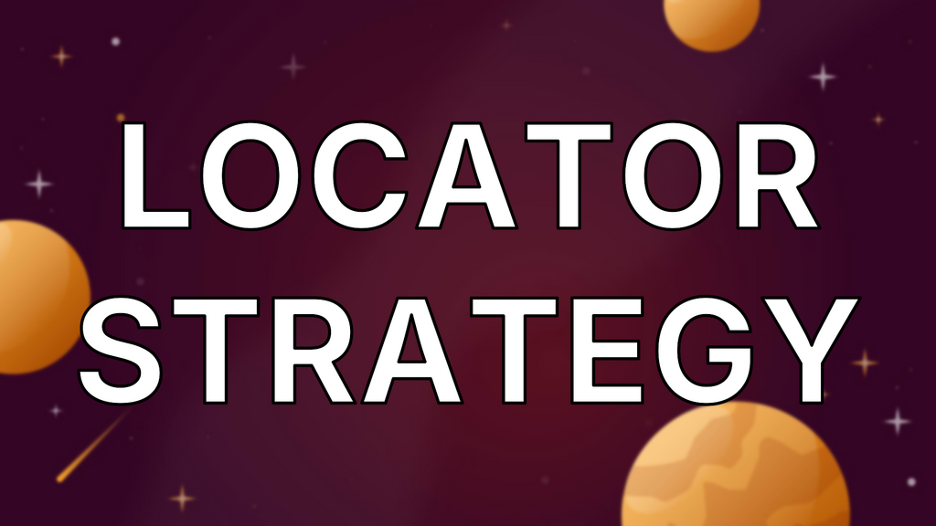 Locator strategy image