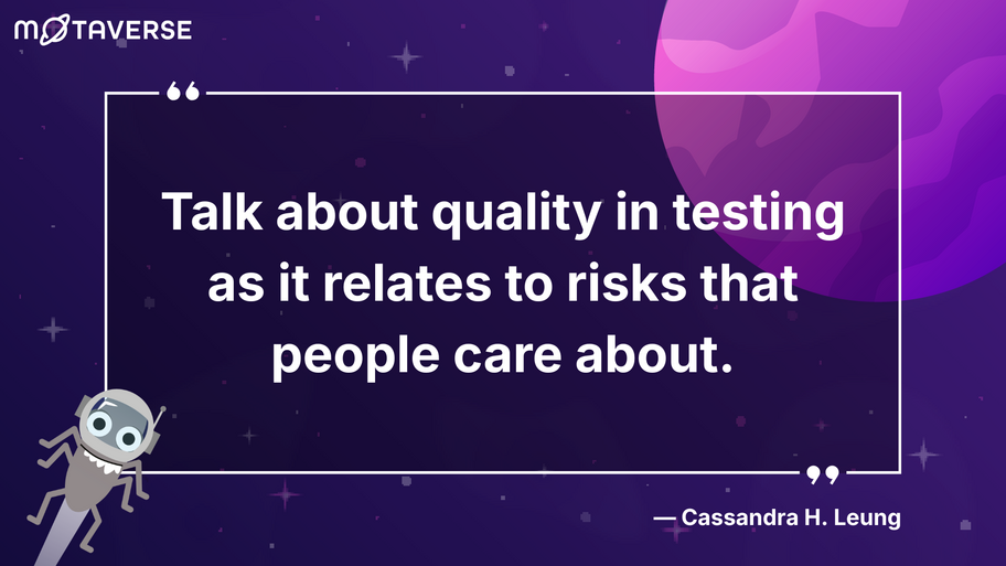 What's one thing you do to support a stronger quality culture? image