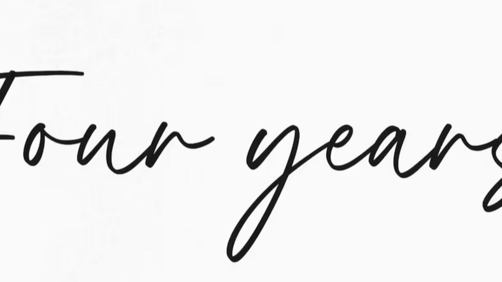 Today I complete 4 years of my journey in software testing. image