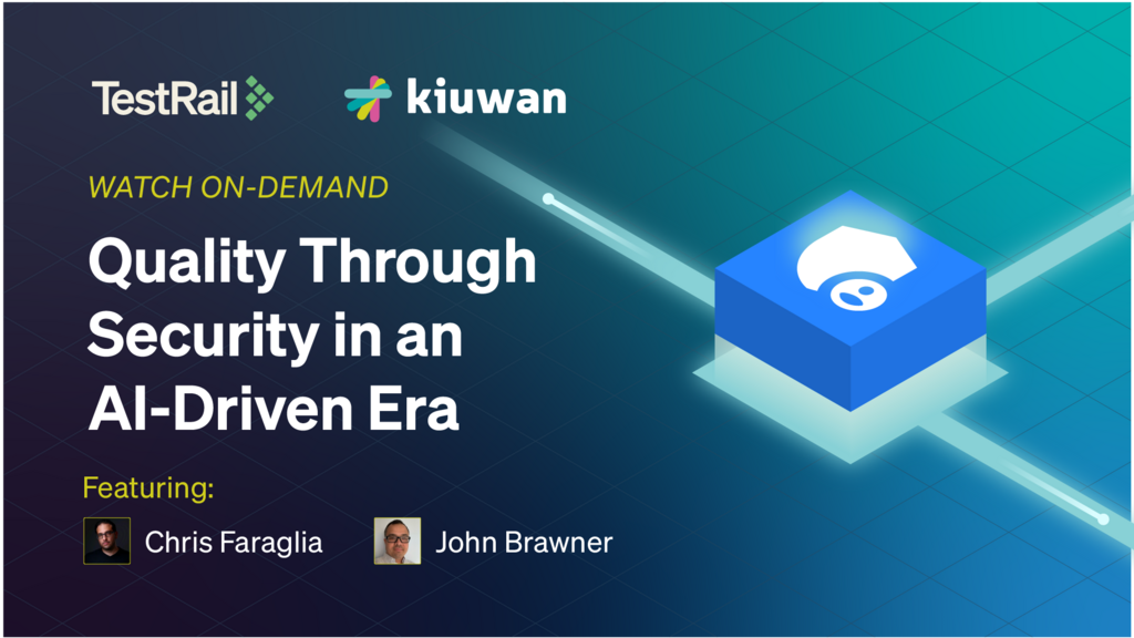Unify Security and Quality with Kiuwan & TestRail image