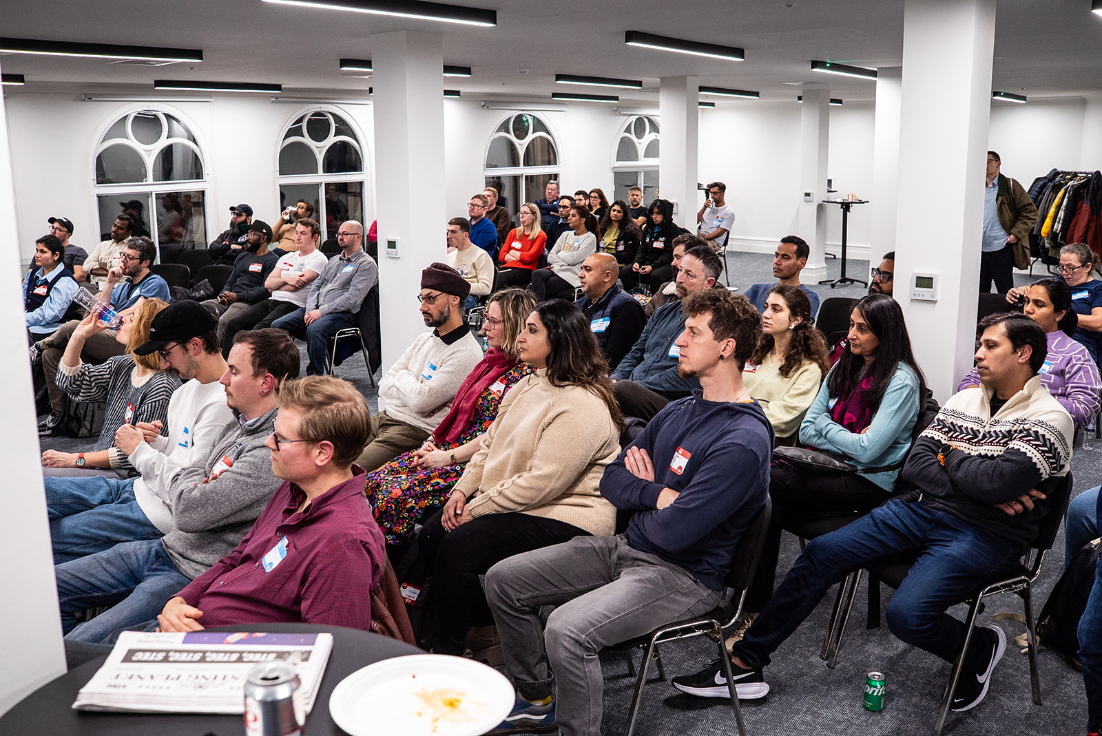 The audience at MoT London