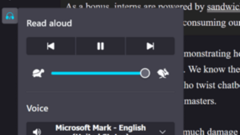 Your Browser Can Already Speak a Page image image