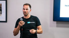 Action shot of Beren in action with Riskstorming + AI image