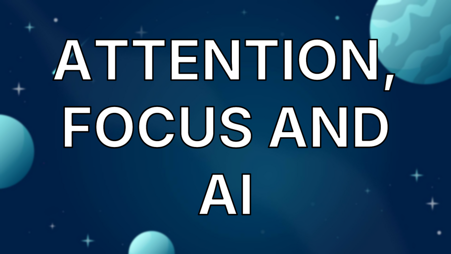 Attention, focus and AI image
