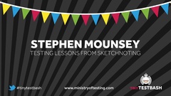 Testing Lessons From Sketchnoting – Stephen Mounsey image
