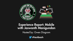 Watch Jaswanth Manigundan's Experience Report on Mobile from Test.bash('Online'): 2020 image