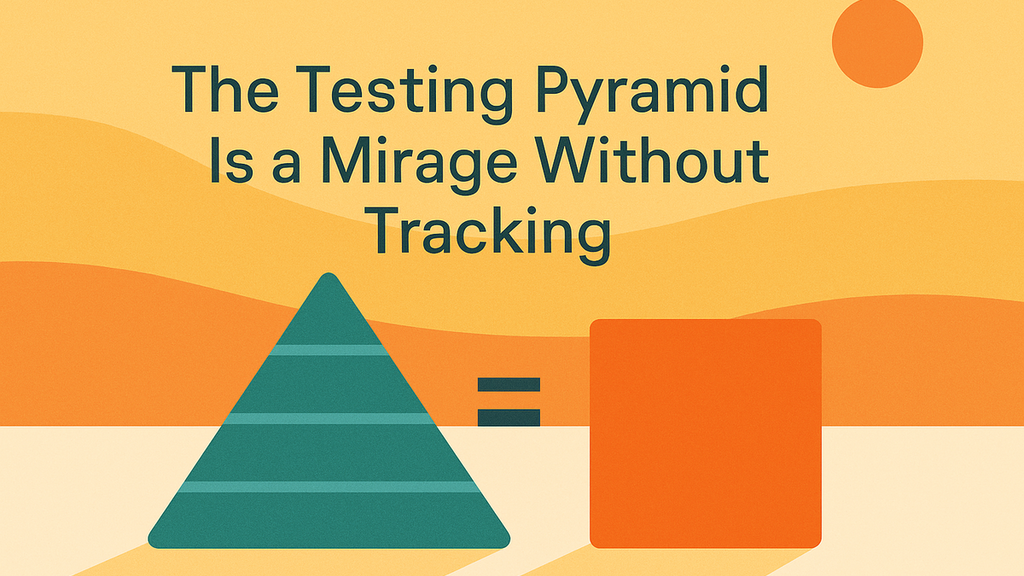 The Testing Pyramid Is a Mirage Without Tracking image