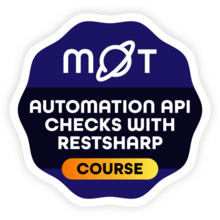 Automation API checks with RestSharp