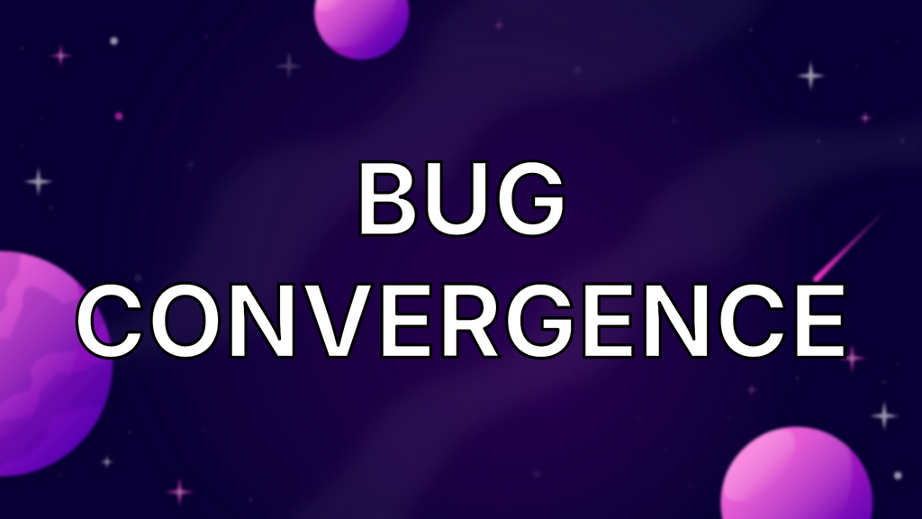 Bug convergence image