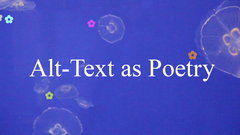 Alt Text as Poetry image