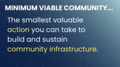 Community Infrastructure and The AI Minimum Viable Community image