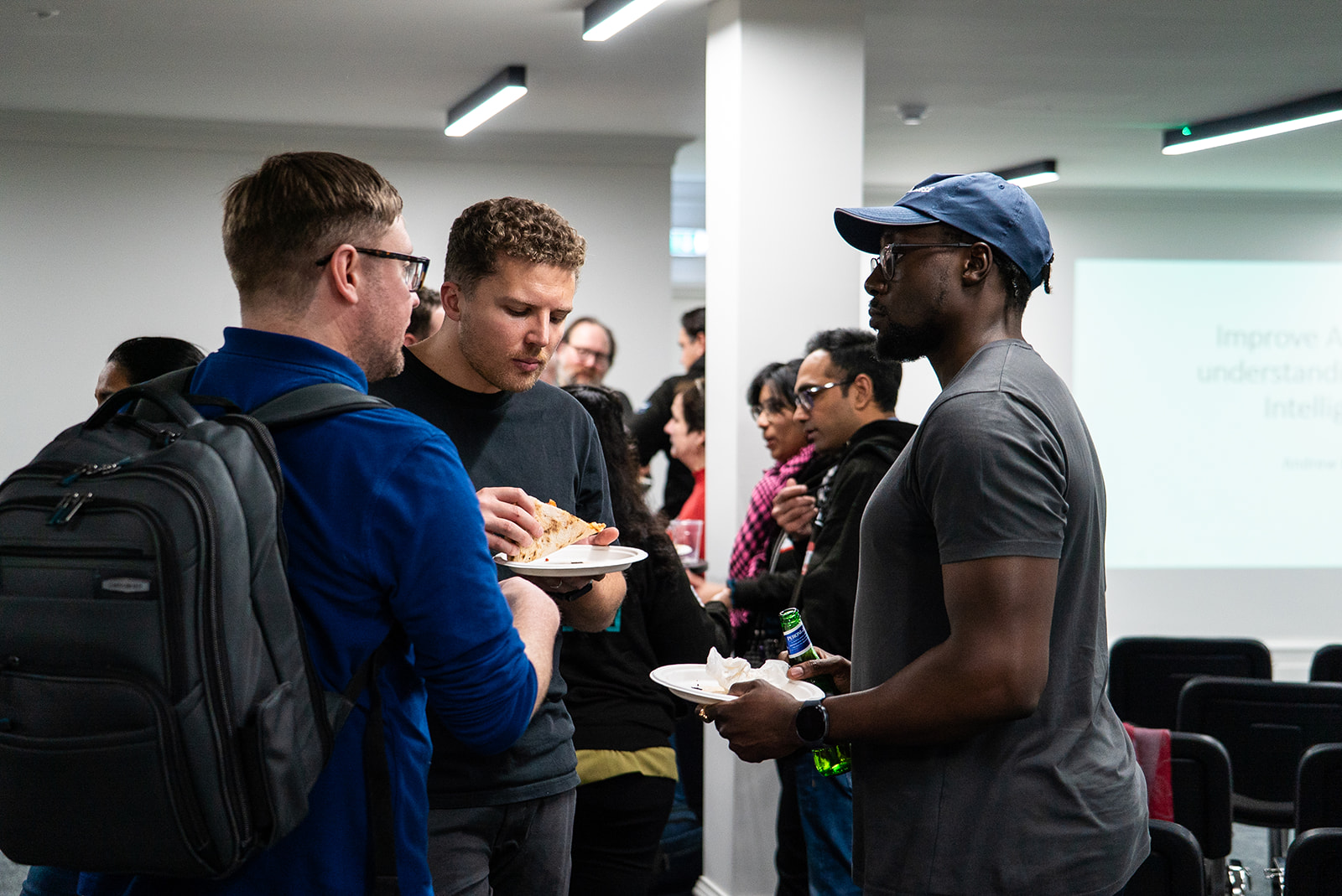 Quality people chattering away at MoT London