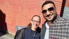 Tea breaks are good. You get to meet great folks. image